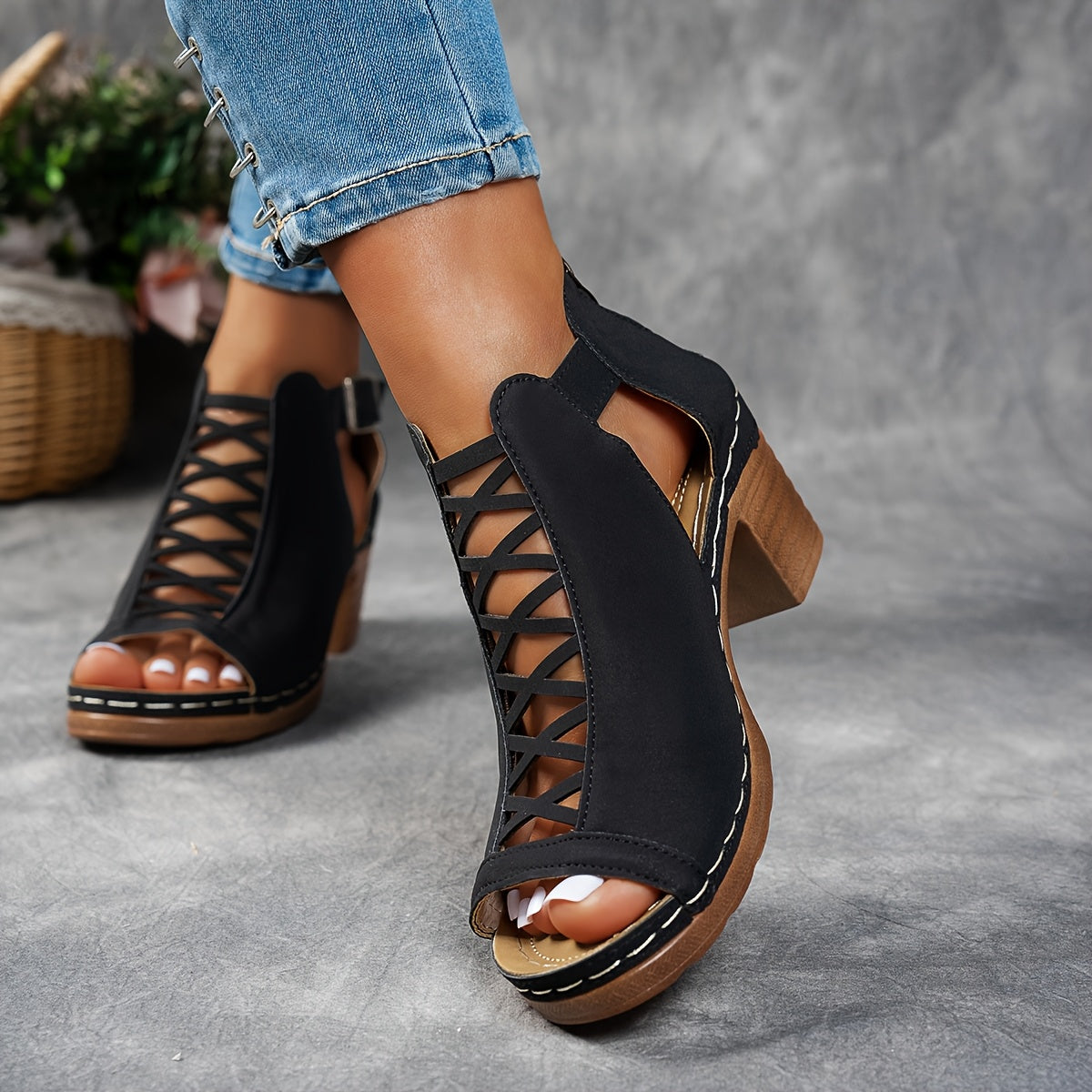 Selin | Sandalias con tacón