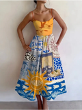 Calyndra | Vestido Midi Italiano