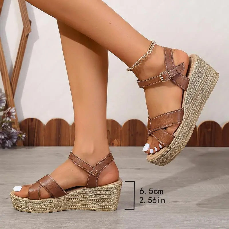 Iselle | Sandalias con cuña
