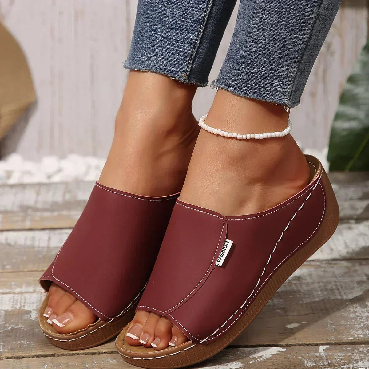 Elvoria | Sandalias Slip-On