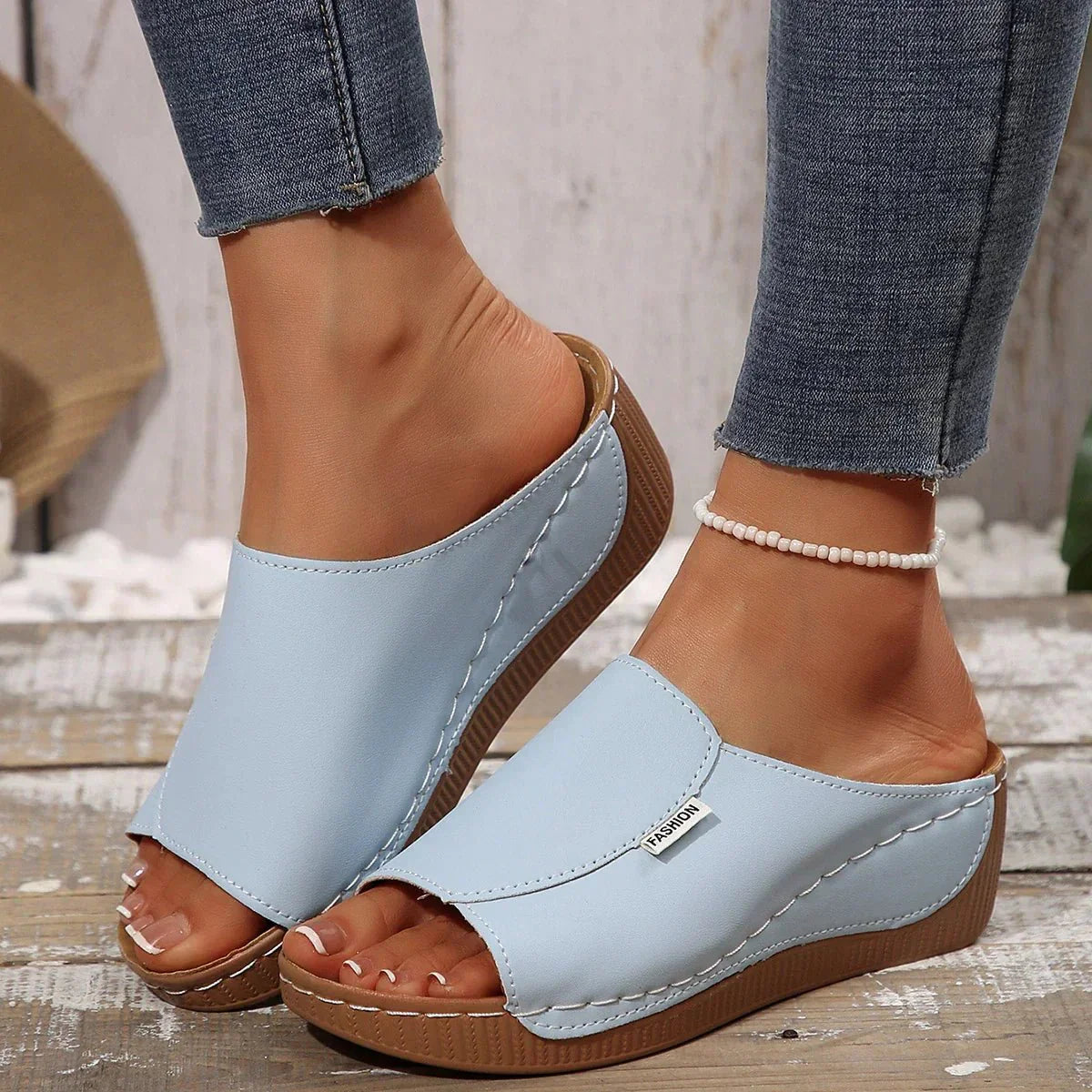 Elvoria | Sandalias Slip-On