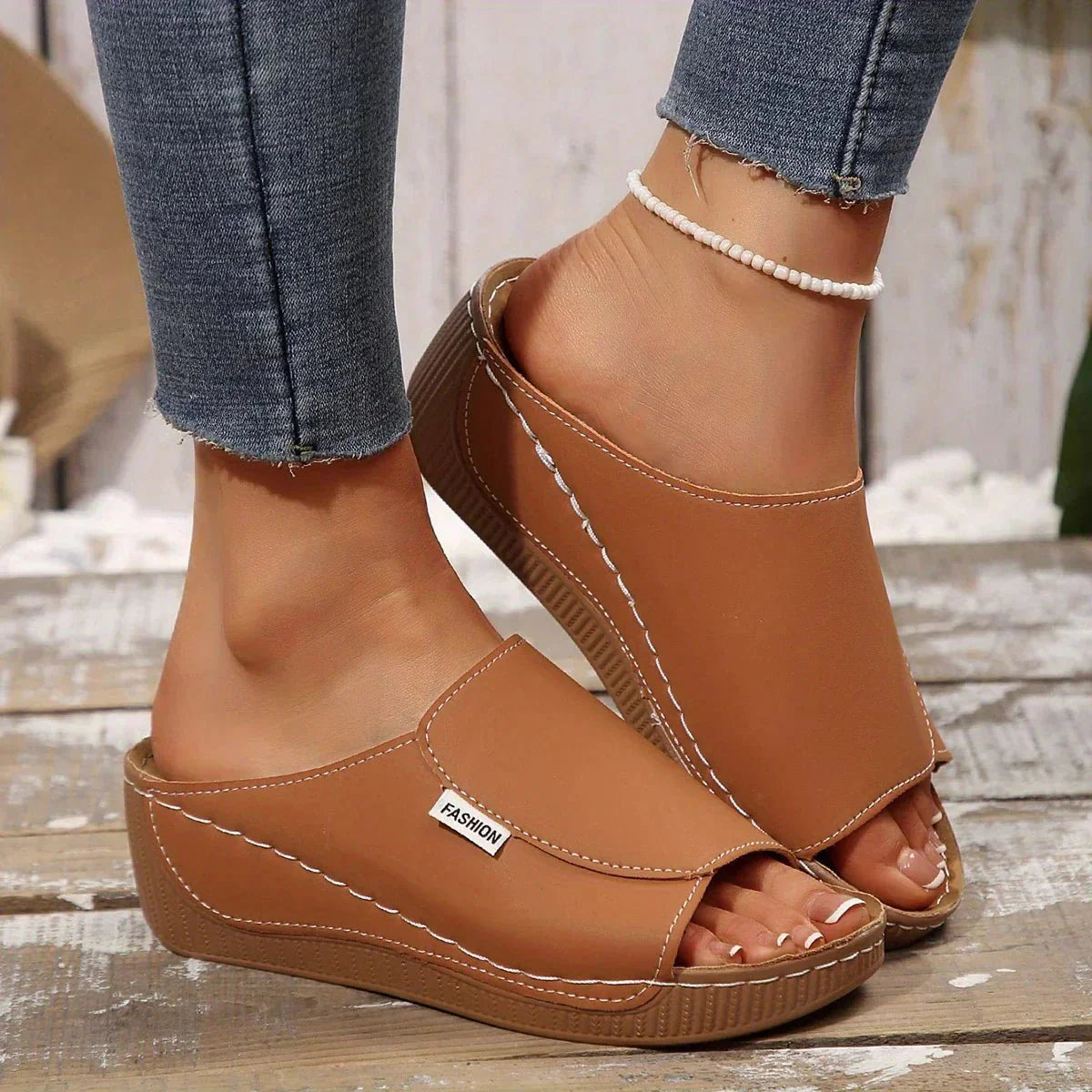 Elvoria | Sandalias Slip-On