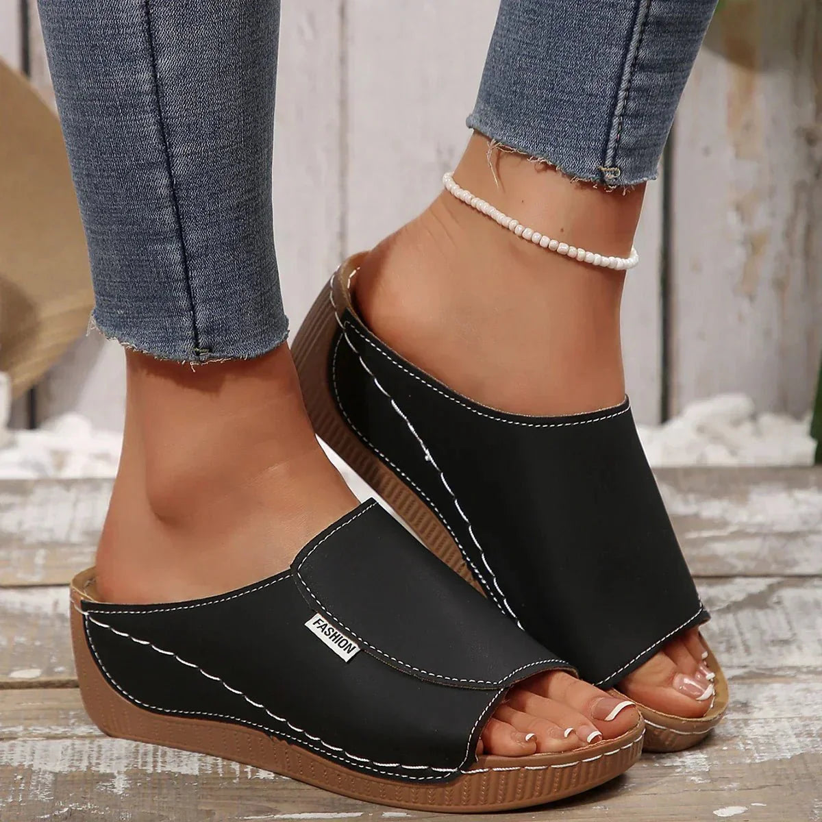 Elvoria | Sandalias Slip-On