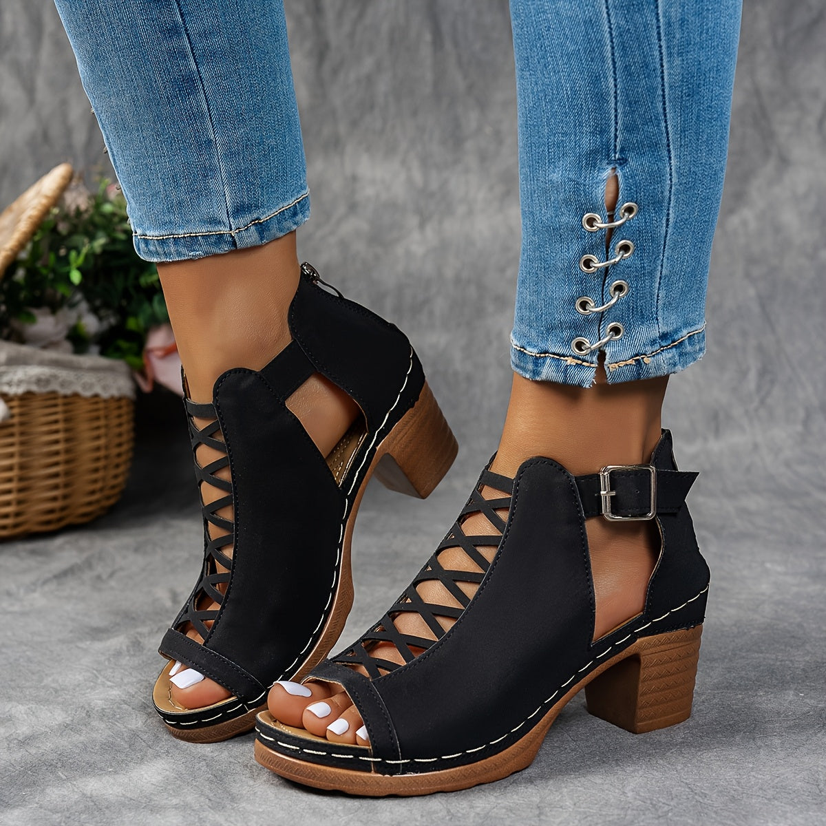 Selin | Sandalias con tacón