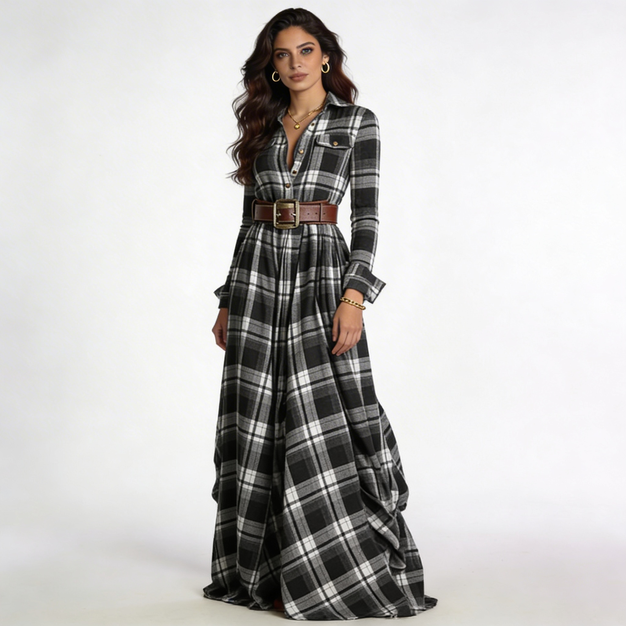 Kiara | Vestido Escocés