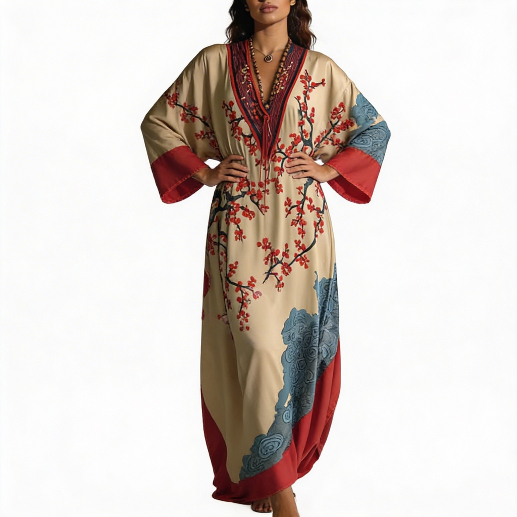 Lisa | Vestido Japonés Kaftán