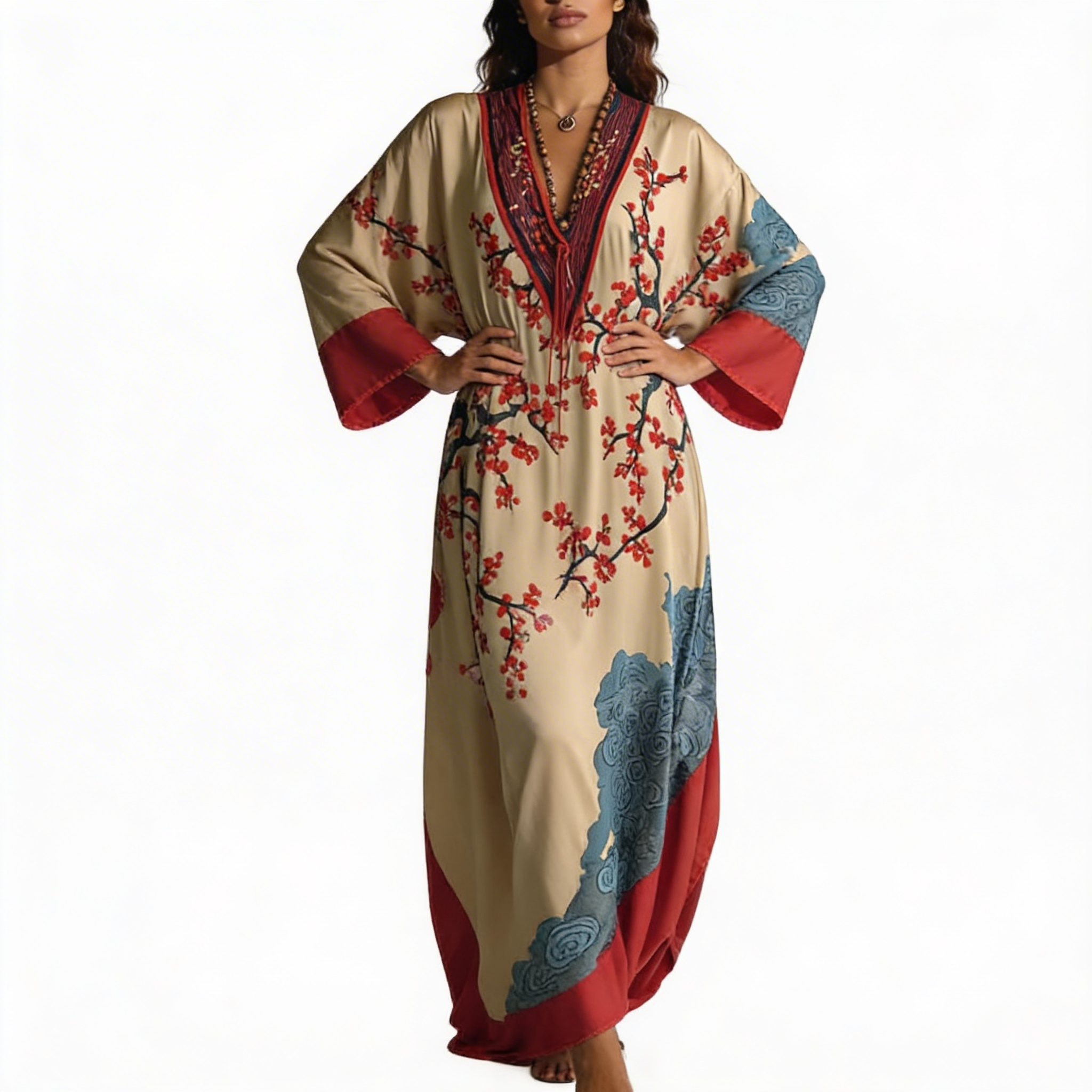 Lisa | Vestido Japonés Kaftán