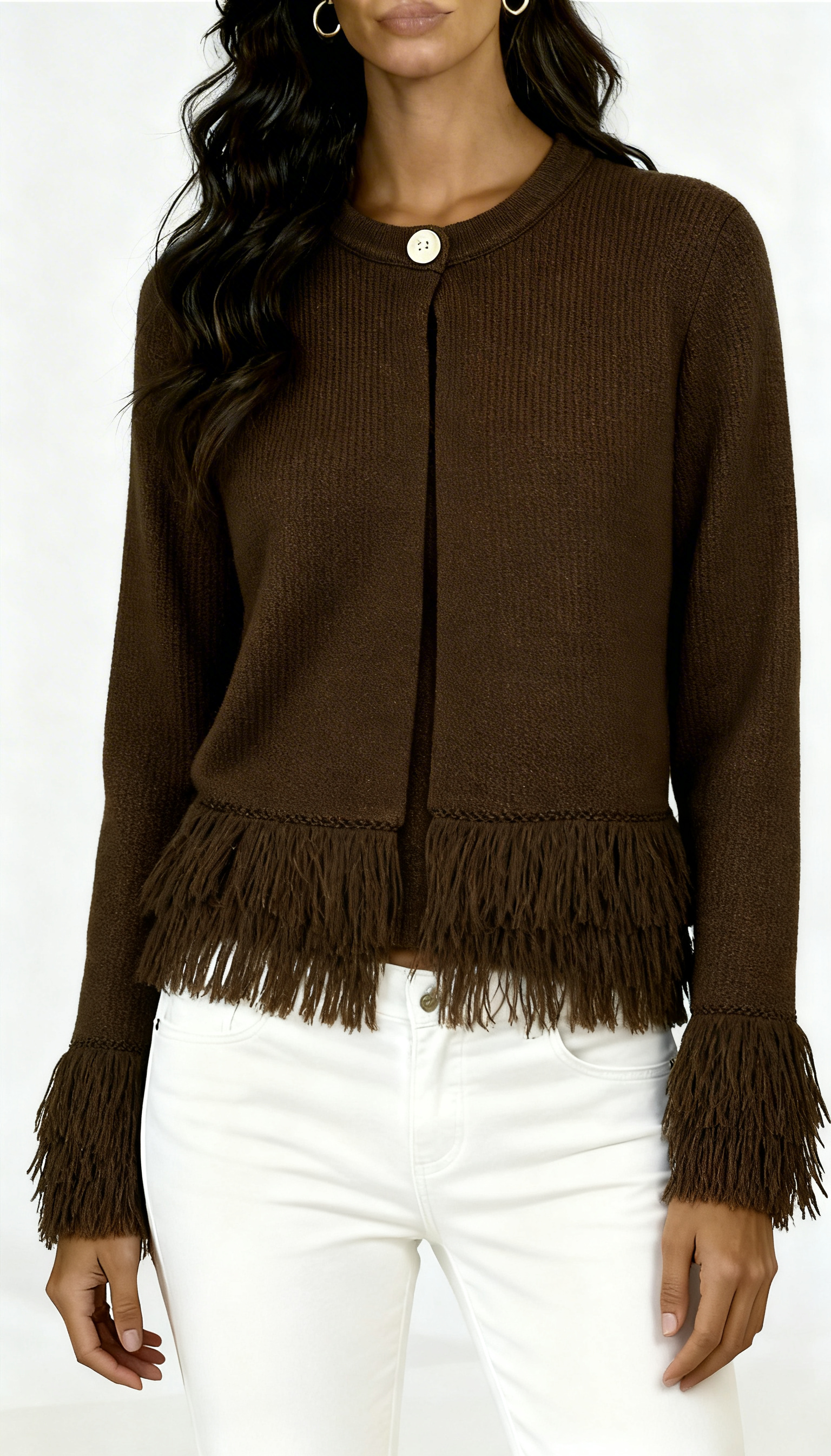 Lúa | Chaqueta de flecos