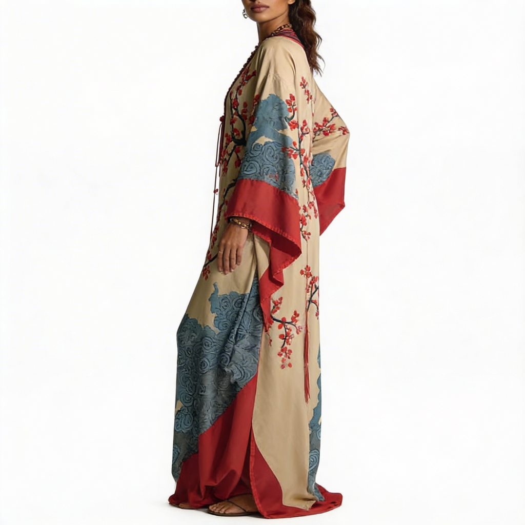Lisa | Vestido Japonés Kaftán