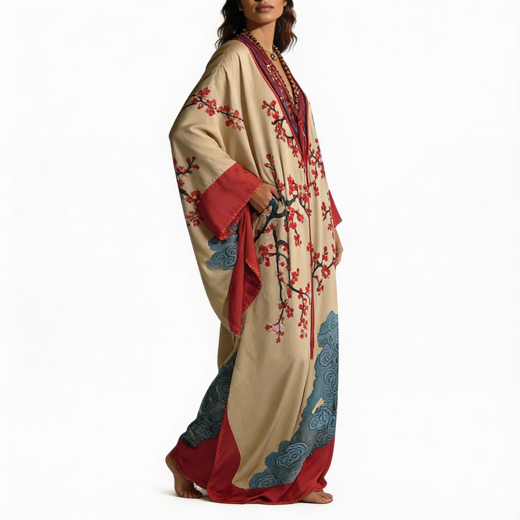 Lisa | Vestido Japonés Kaftán