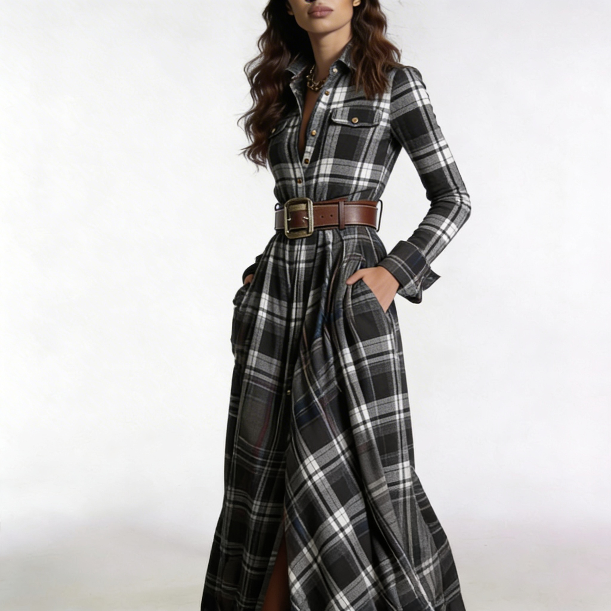 Kiara | Vestido Escocés