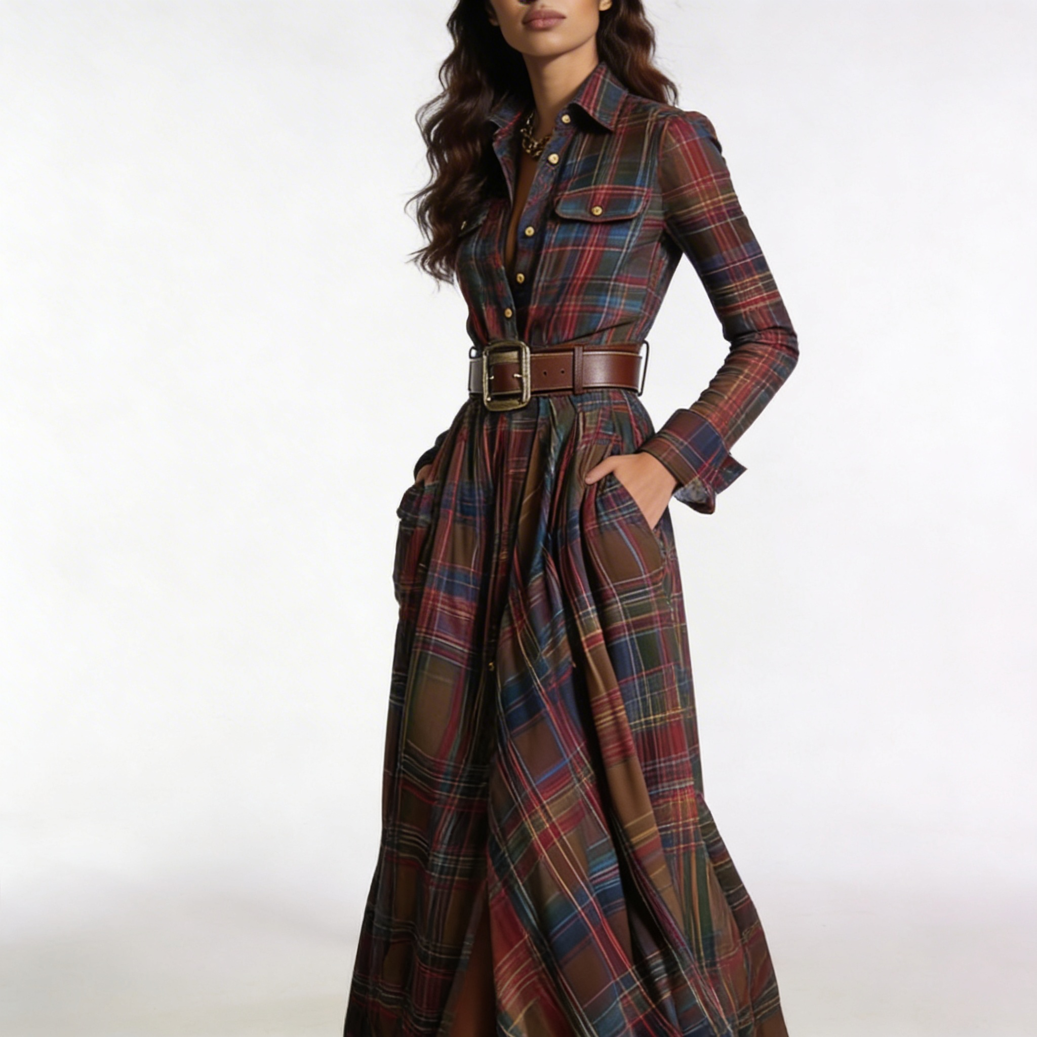 Kiara | Vestido Escocés